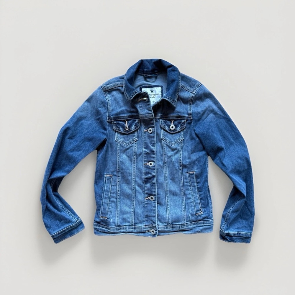 Abercrombie kids Jean jacket size 11/12